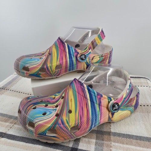 Crocs classic marbled - classic, clogs