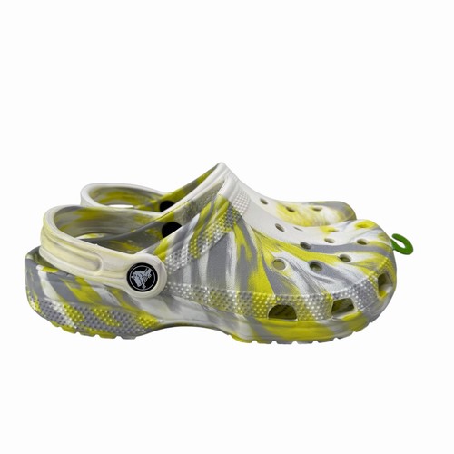 Crocs classic marbled white - crocs,