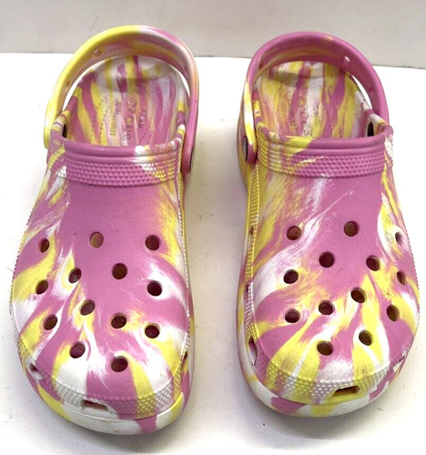 Crocs classic platform marbled - classic,